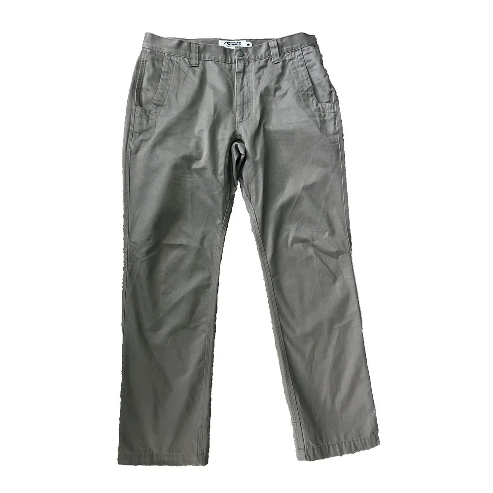 Mountain‎ Khakis Mens Twill Pants 34 x 32 (tagged 36 x 32) Slim Fit